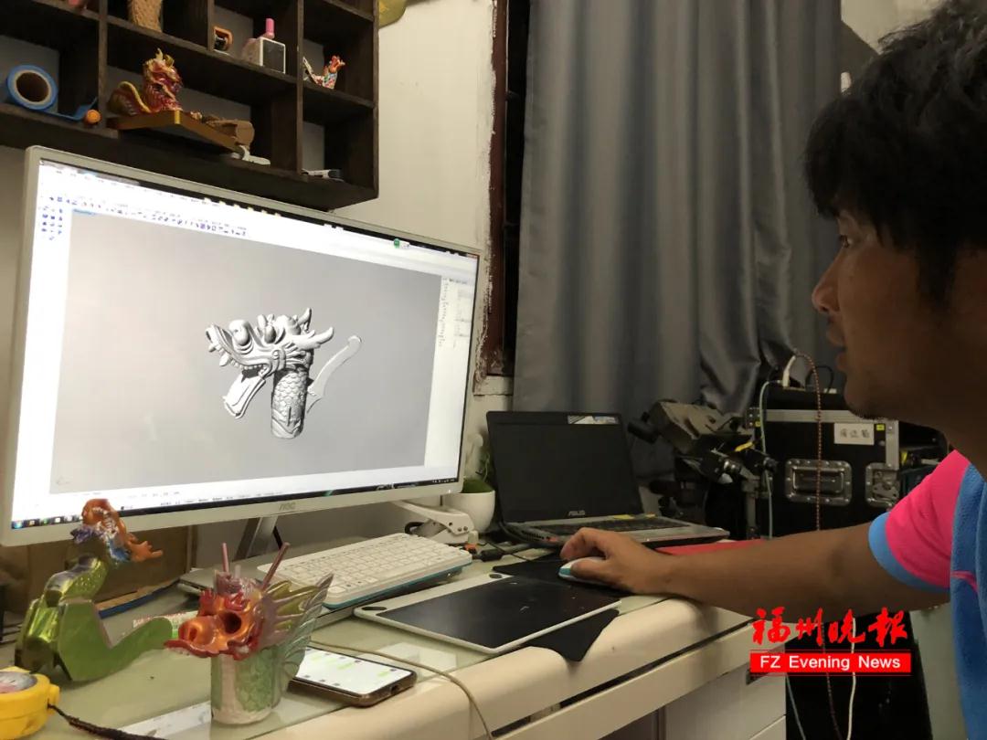 【滬敖3D】祝大家端午節(jié)安康_今年不能劃龍舟_3D掃描龍舟頭了解下